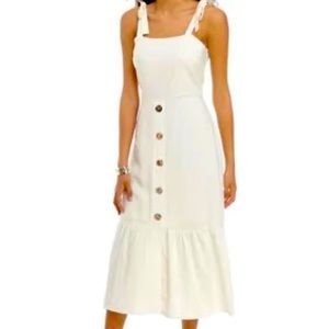 Emma and Michele White Dress